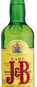 J&B Justerini & Brooks Whisky 1 Liter – zachte blended Scotch whisky