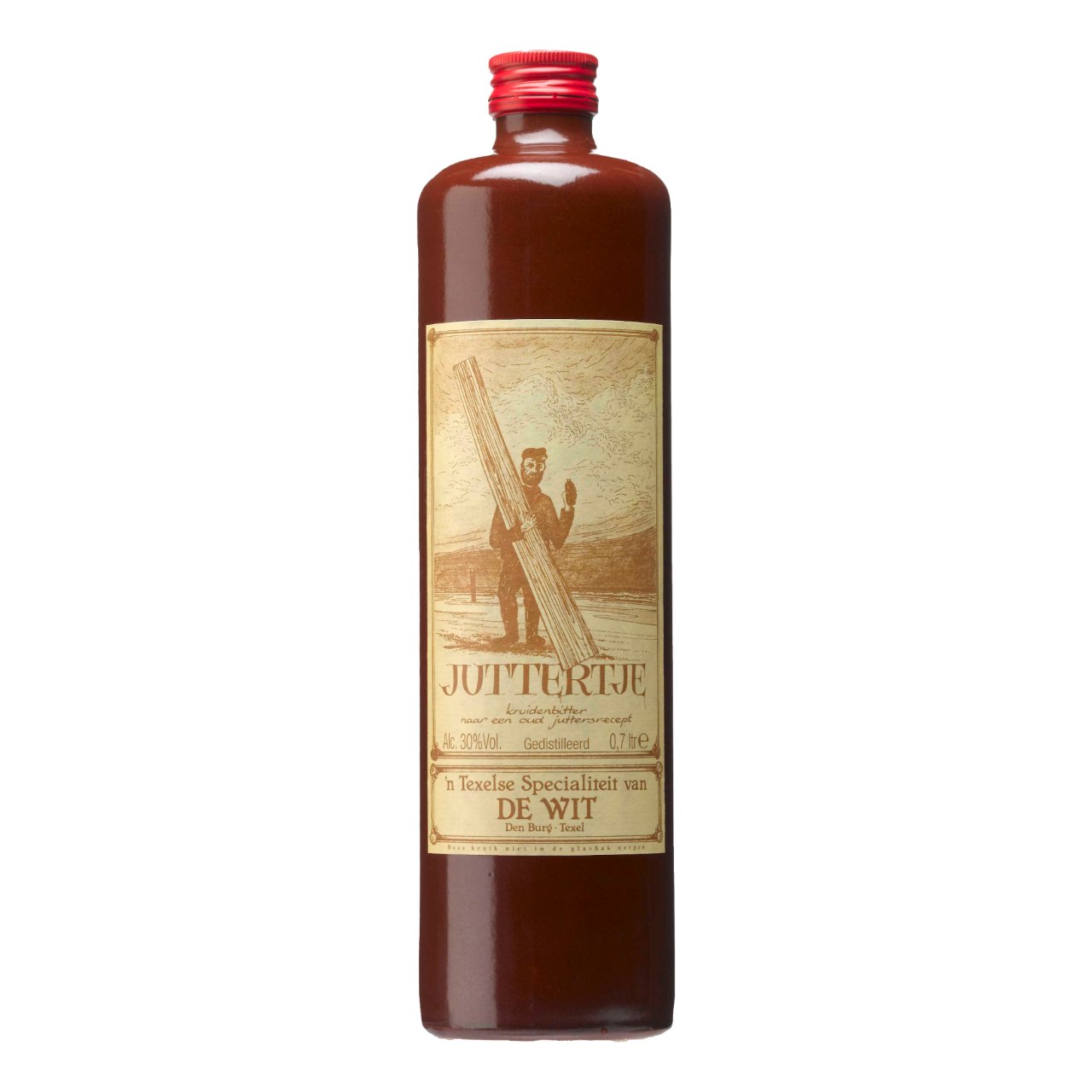 Juttertje Texels Kruidenbitter 70cl – authentieke Texelse kruidenlikeur