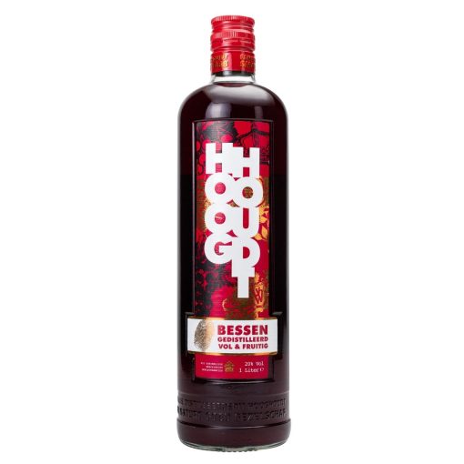 Hooghoudt Bessen Jenever 1 Liter – fruitige Nederlandse jenever