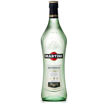 Martini Bianco Fles 1 Liter – Italiaanse vermout met vanille, kruiden en witte bloemen