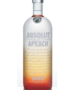 Absolut Peach Vodka 70cl – Fruitige vodka met perzik
