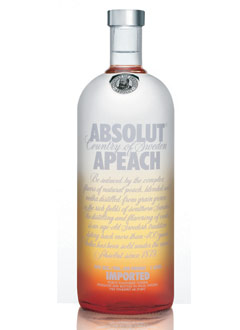 Absolut Peach Vodka 70cl – Fruitige vodka met perzik