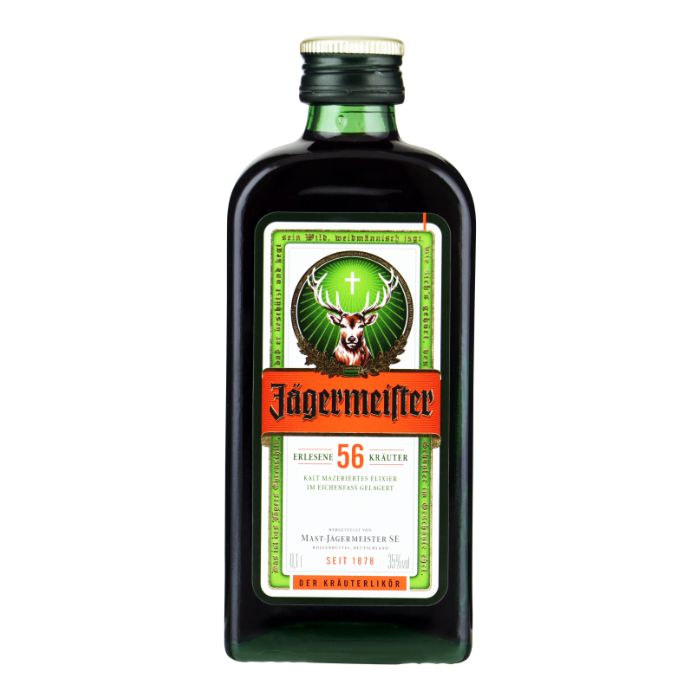 Jägermeister 10cl Mini Flesje Zakflacon – Duitse kruidenlikeur
