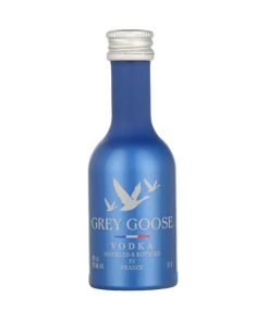 Grey Goose Vodka 5cl miniatuur flesjes – doos 12 stuks