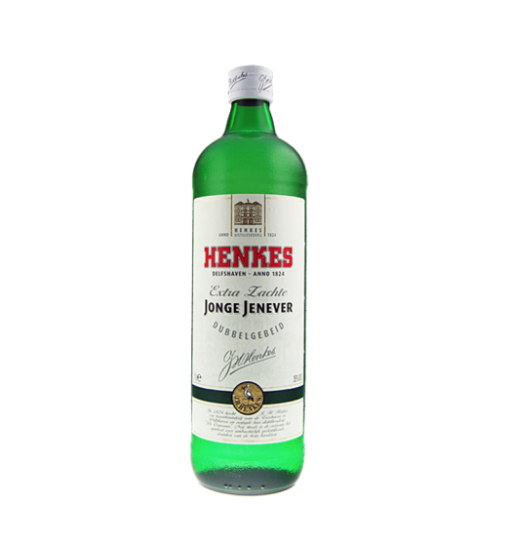 Henkes Jonge Jenever 1 Liter – klassieke Nederlandse jenever