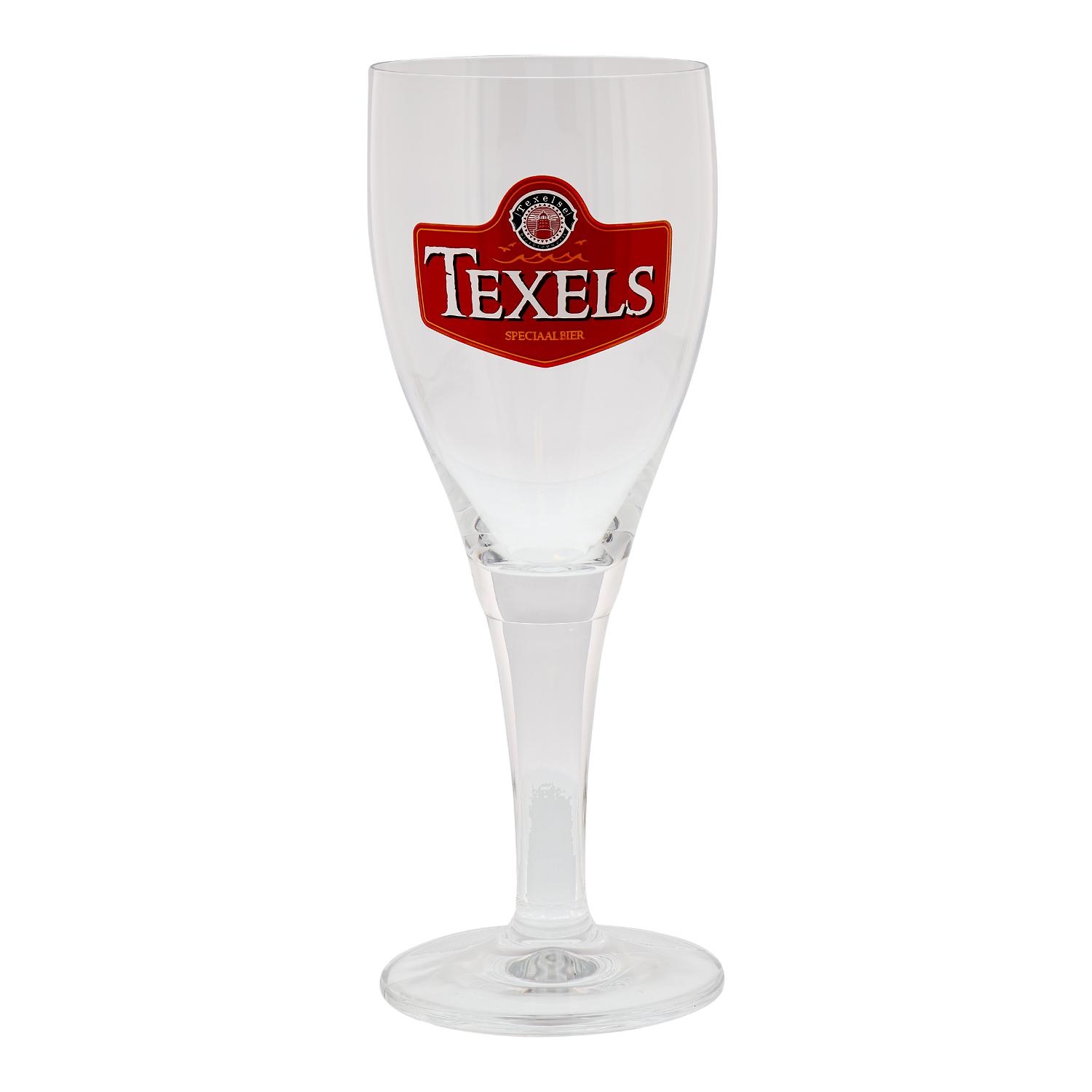 Texels Bierglazen Voetglas 30cl Doos 6 Stuks – originele Texels glazen met logo