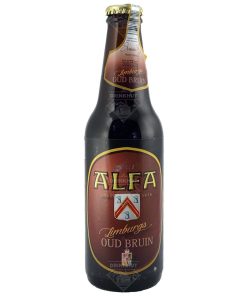 Alfa Oud Bruin Bier Flesjes 30cl Krat 24 Stuks – traditioneel Nederlands bier