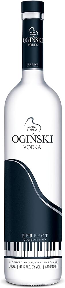 Oginski Vodka 1 Liter – Poolse zachte vodka