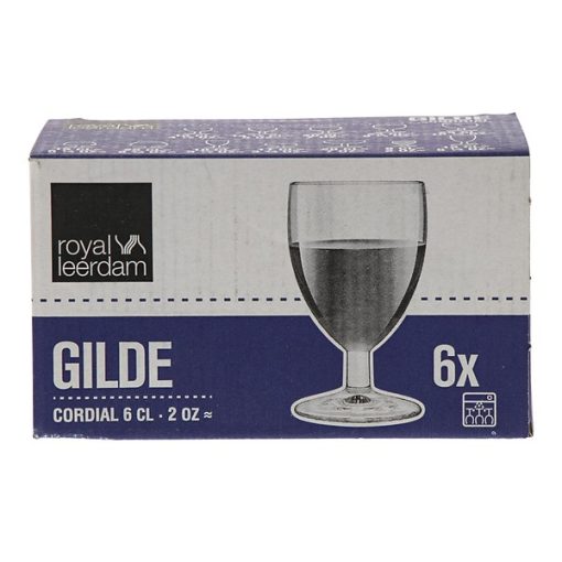 Shotjes-Glas-6cl-Gilde-Cordial-met-voetje