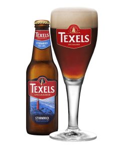 Texels Stormbock Bier Flesjes 30cl Krat 24 Stuks – krachtig donker bokbier van Texel