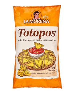 La-Morena-Totopas-Tortilla-Met-Nacho-Kaas-475-gram