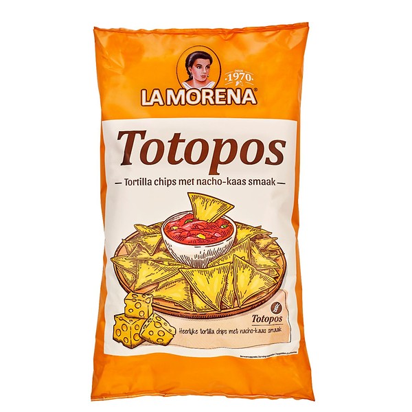 La-Morena-Totopas-Tortilla-Met-Nacho-Kaas-475-gram