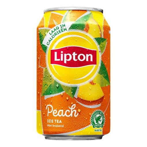 Lipton-Ice-Tea-Peach-blikjes-33cl-tray
