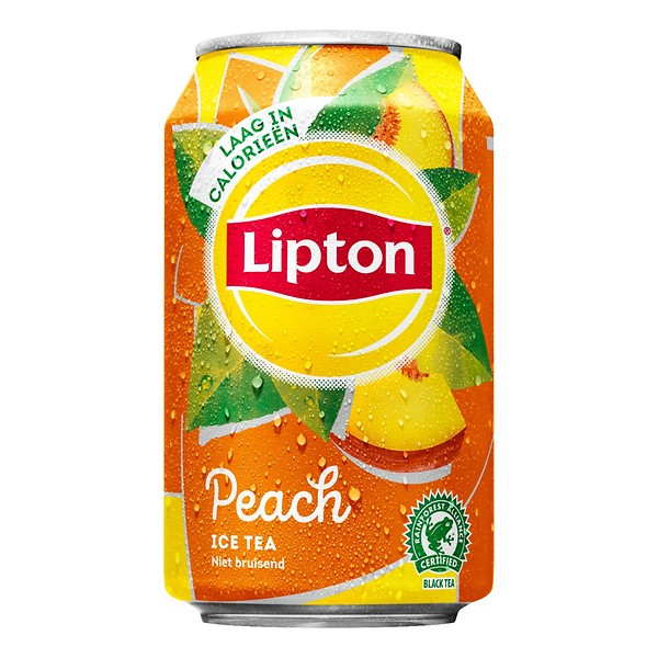 Lipton-Ice-Tea-Peach-blikjes-33cl-tray