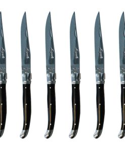 Laguiole-Style-De-Vie-Steakmes-Zwart