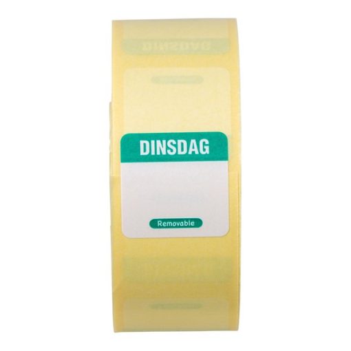 etiket-dinsdag