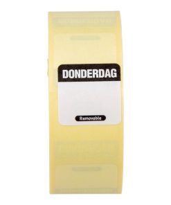 etiket-donderdag