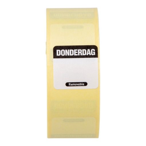 etiket-donderdag