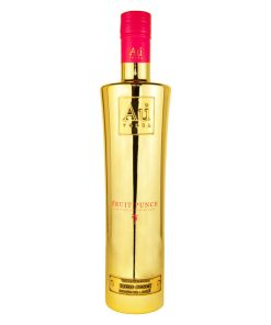 Au Fruit Punch Vodka 70cl – Tropische rode vodka in gouden fles
