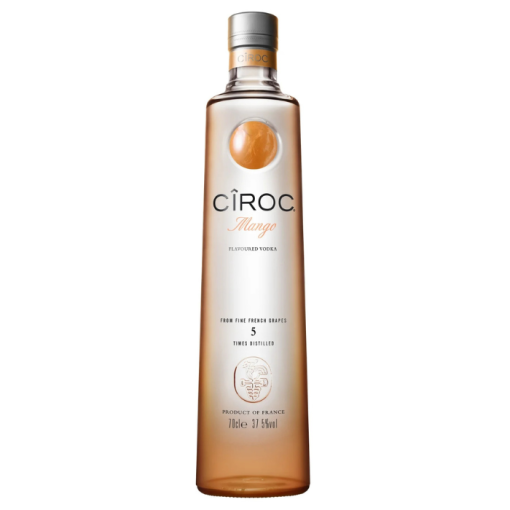 Cîroc Mango Vodka 70cl – Tropische Franse vodka met mangosmaak
