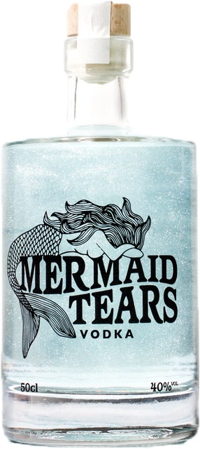 Mermaid Tears Vodka 50cl – Glinsterende vodka met magisch effect
