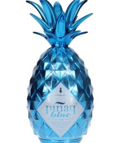 Piñaq Blue Likeur 1 Liter – Tropische likeur in ananasfles
