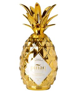 Piñaq Gold Likeur 1 Liter – Gouden ananasfles met tropische cognaclikeur