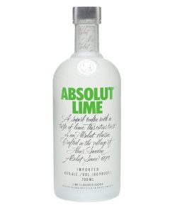 Absolut Lime Vodka 70cl – Frisse Zweedse wodka met limoensmaak