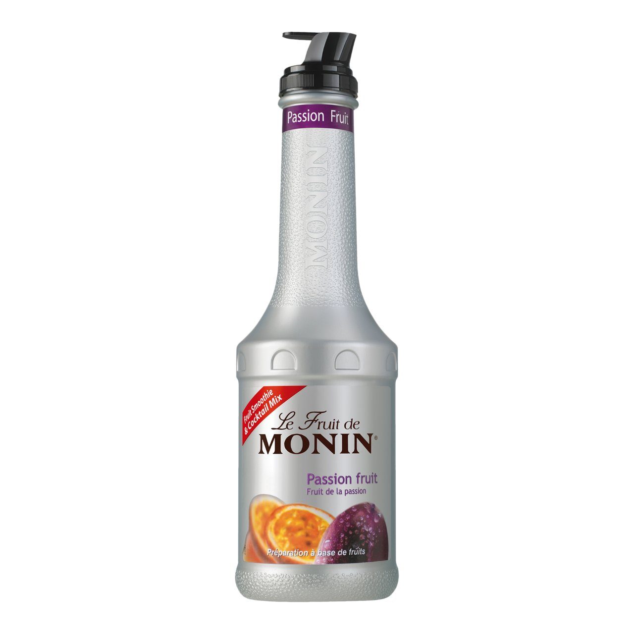 Monin Passion Fruit Puree 1 Liter – tropische passievruchtpuree voor cocktails en desserts