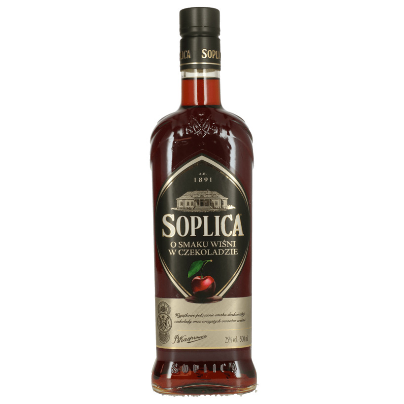 Soplica Cherry in Chocolate Vodka Likeur 50cl – Poolse kersen-chocolade likeur