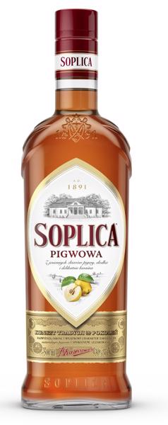 Soplica Pigwowa Kweepeer Vodka Likeur 50cl – Poolse fruitlikeur