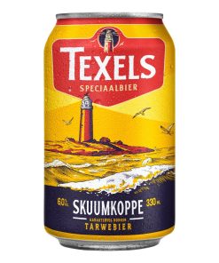 Texels Skuumkoppe Blik Tray 3x4x33cl – donker witbier van Texel met volle smaak