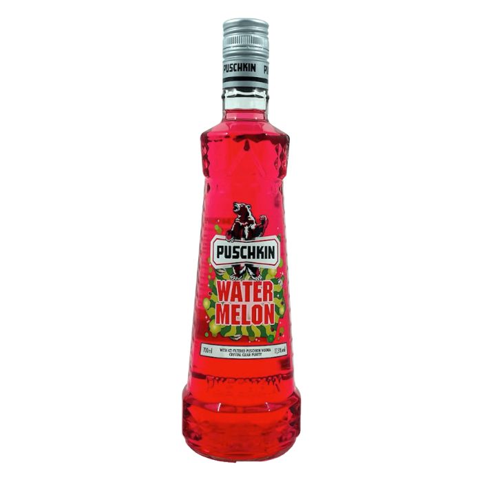 Puschkin Water Melon 70cl – Fruitige vodka met watermeloensmaak