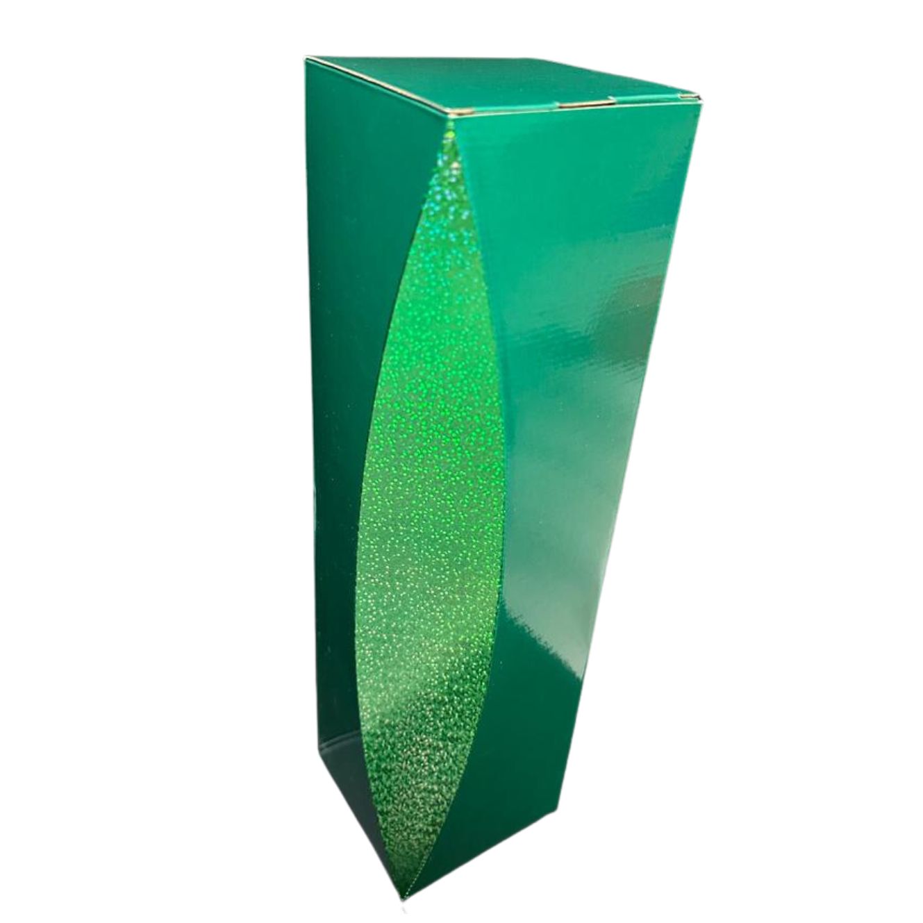 flessen-doos-cadeau-groen-glitter-voor