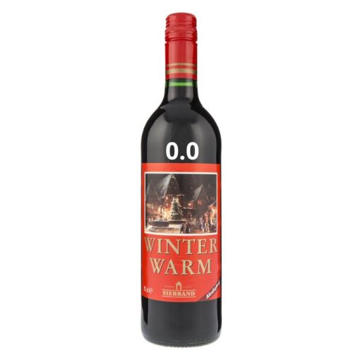 Glühwein 0.0 Alcoholvrij Fles 75cl – Duitse alcoholvrije glühwein met kaneel en sinaasappel