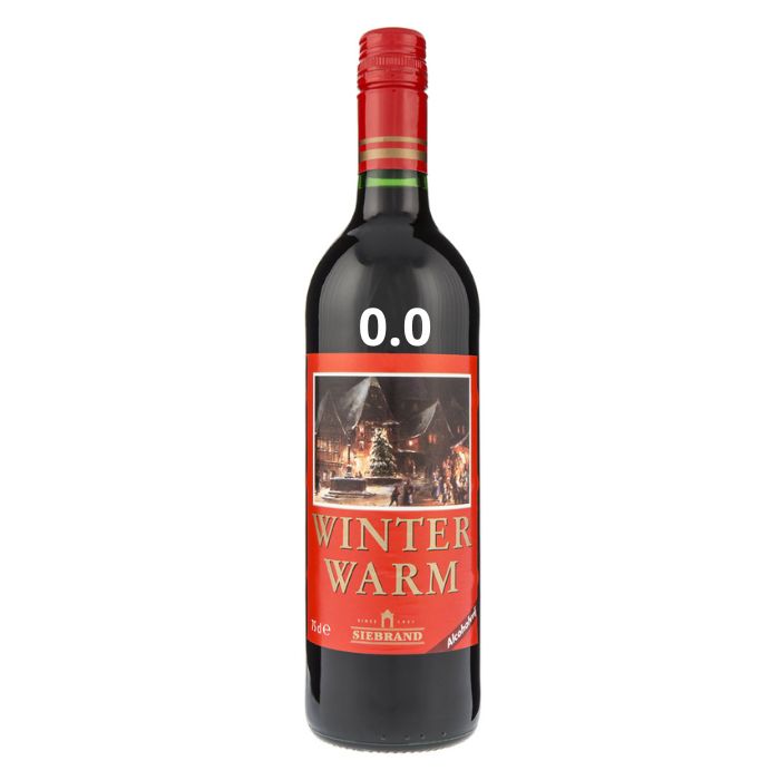 Glühwein 0.0 Alcoholvrij Fles 75cl – Duitse alcoholvrije glühwein met kaneel en sinaasappel