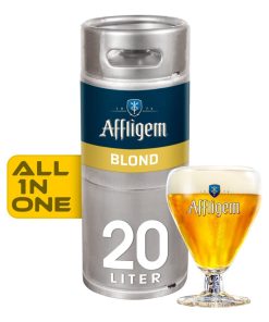 Affligem Blond Biervat 20L All-in-One – Belgisch abdijbier