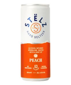 stelz-peach-hard-seltzer-blikjes