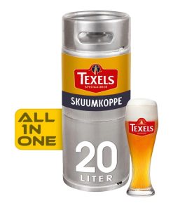 Texels Skuumkoppe Biervat 20 Liter All In One – donker witbier van Texel