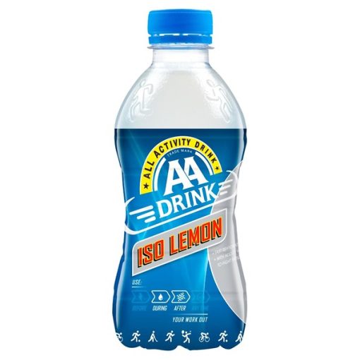 AA Drink Iso Lemon 33cl Sportdrank Doos 24 Flesjes