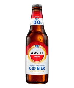Amstel 0.0 Alcoholvrij Bier Flesjes 30cl Krat 24 Stuks