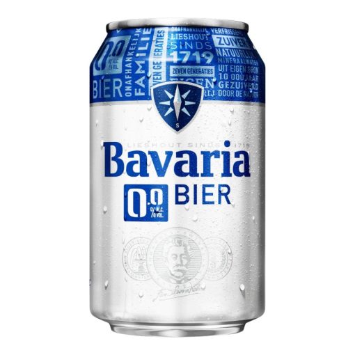 Bavaria 0.0 Bier Blikjes 33cl Tray Alcoholvrij Tray 24 Stuks