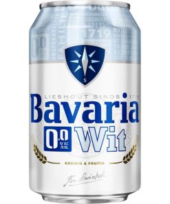 Bavaria Witbier 0.0 Blikjes Alcoholvrij Tray 24x33cl