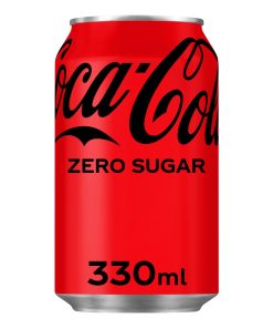 Coca Cola Zero Blikjes 33cl Tray 24 Stuks (Deens)