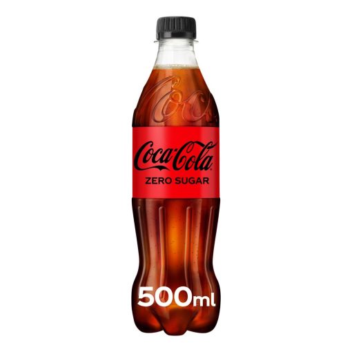 Coca Cola Zero 50cl Pet Fles Tray 12 Stuks