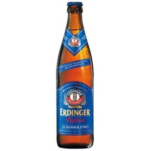 Erdinger Weissbrau Alcoholvrij 50cl Flesjes Krat 20 Stuks