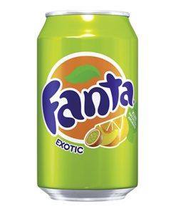 Fanta Exotic Blikjes Tray 24x33cl (DK)