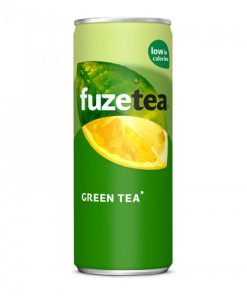 Fuze Tea Green Blikjes 33cl Tray 24 Stuks