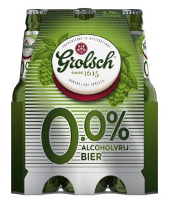 Grolsch 0.0% 0.0 Alcoholvrij Bier Flesjes 30cl Krat 24 Stuks