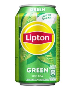 Lipton Ice Tea Green Blikjes 33cl Tray 24 Stuks